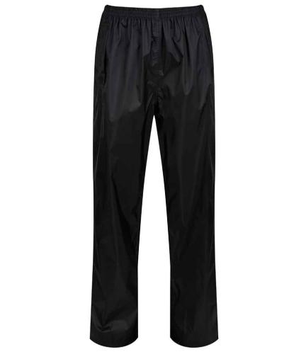 Regatta Ladies Pro Packaway Overtrousers - BLK - 10